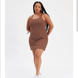 Girlfriend Collective Paloma Dress in storm (small) NWT!